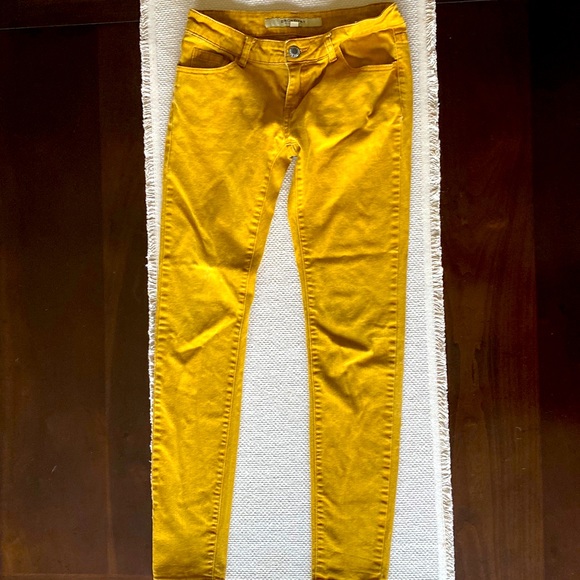 BROADWAY TAN SKINNY JEANS Size 28 💛 - Picture 1 of 6